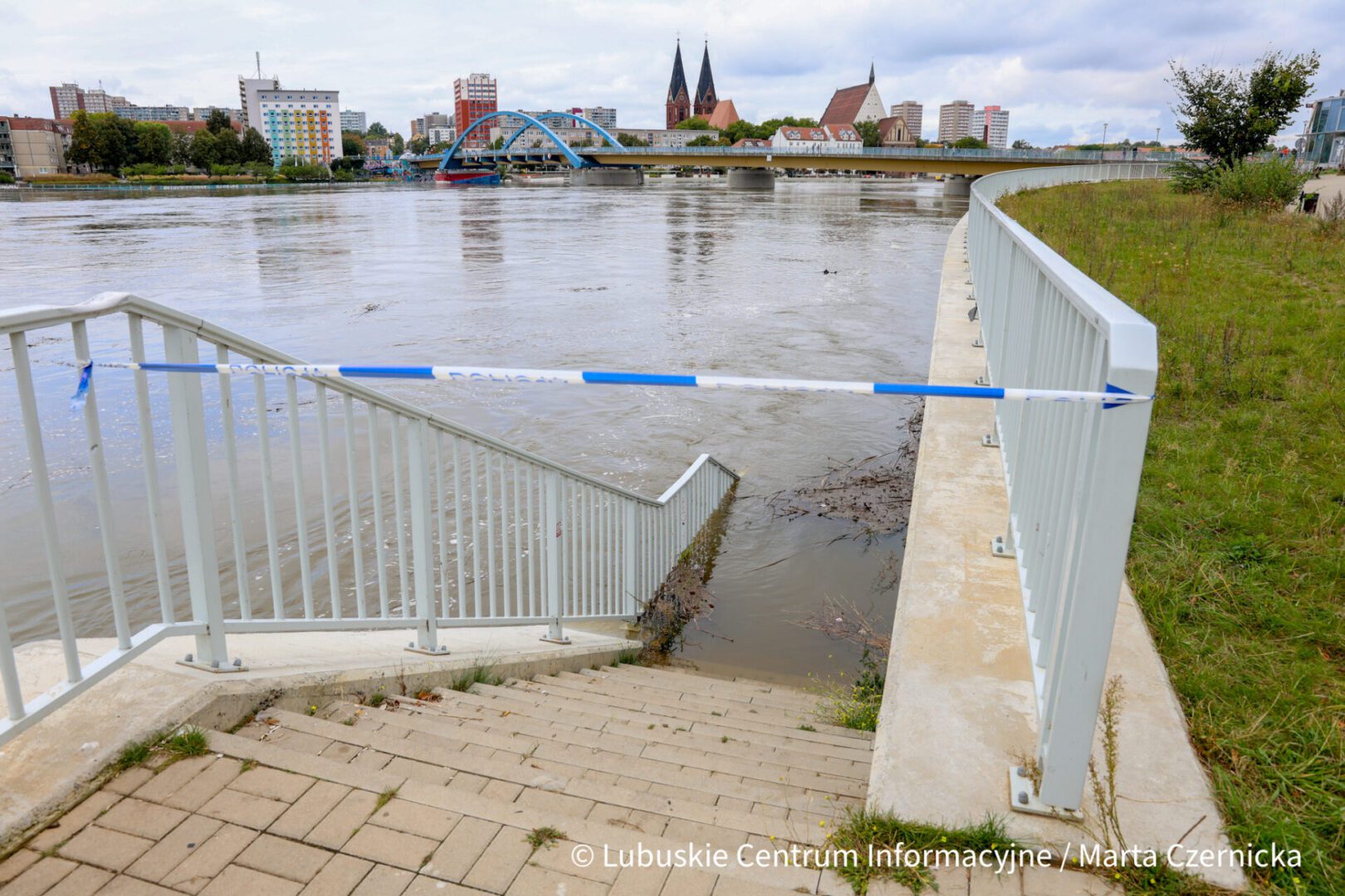 fot. Marta Czernicka (5) Raport ze Słubic i Kostrzyna nad Odrą Fala kulminacyjna ZDJĘCIA WIDEO