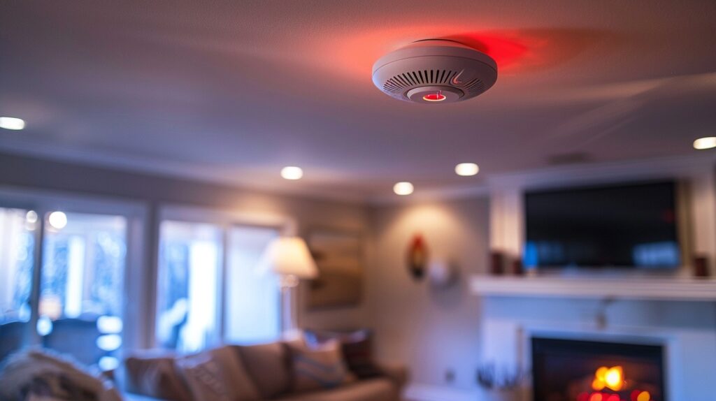 Czujnik, który ratuje życie. Arkadiusz Kaniak: W tym roku wyjeżdżaliśmy 75 razy czujnik dymu