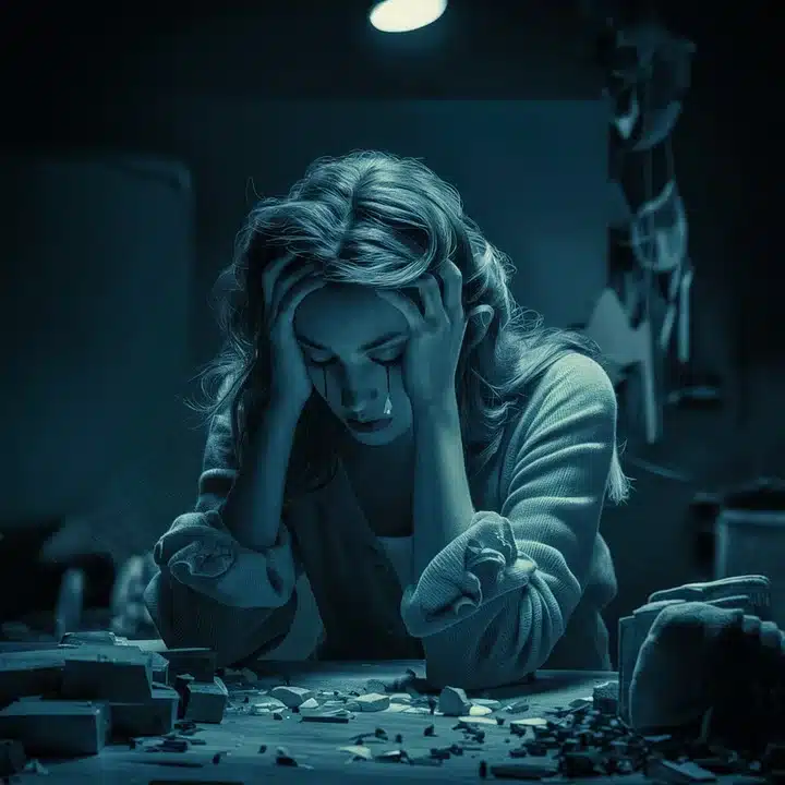 Na pomoc dzieciom i młodzieży. Powstał zespół ds. zdrowia psychicznego Na pomoc dzieciom i młodzieży. Powstał zespół ds. zdrowia psychicznego Obraz symbolizujący depresję, pixabay.