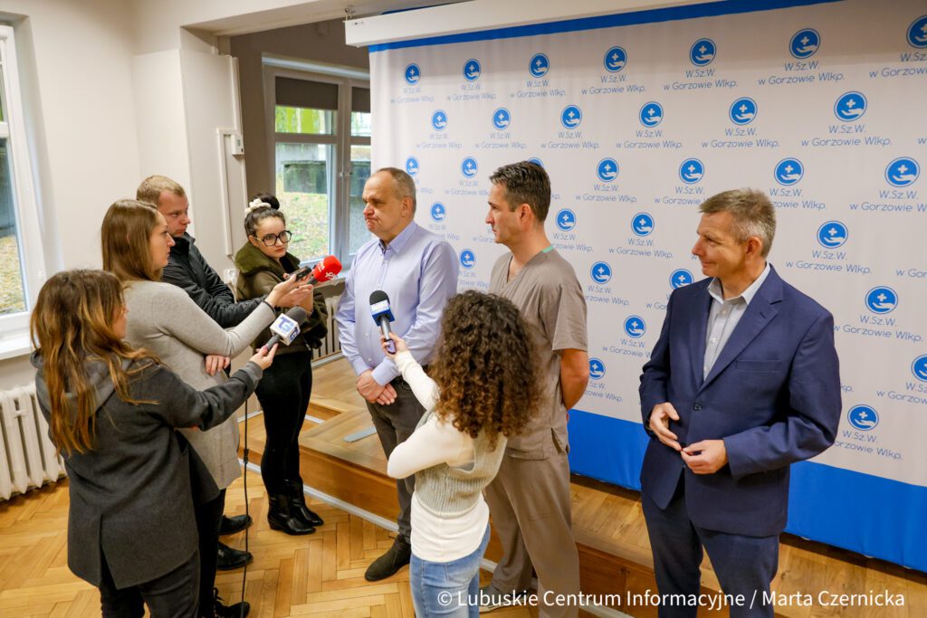 Konferencja prasowa w WsW w Gorzowie Wlkp.