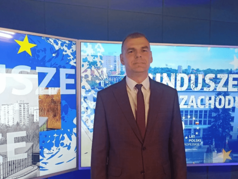 Gościem programu Fundusze Warte Zachodu był dyrektor departamentu EFS Jakub Piosik