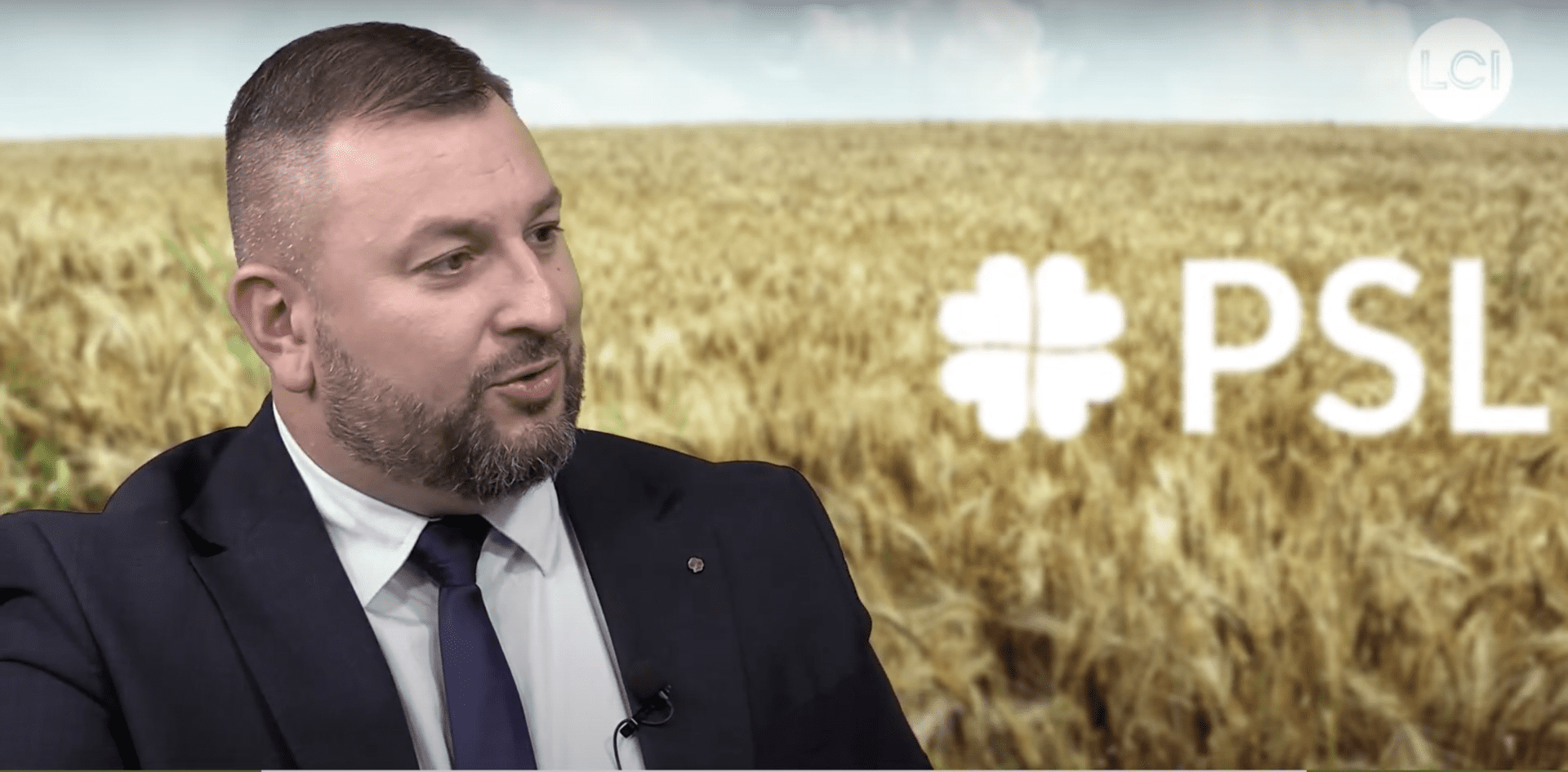 Arkadiusz Dąbrowski w studio LCI  Ubolewam że PSL nie wystawiło swojego kandydata na prezydenta RP WIDEO