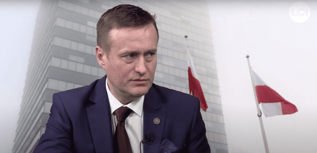 Tomasz Nesterowicz w studio LCI