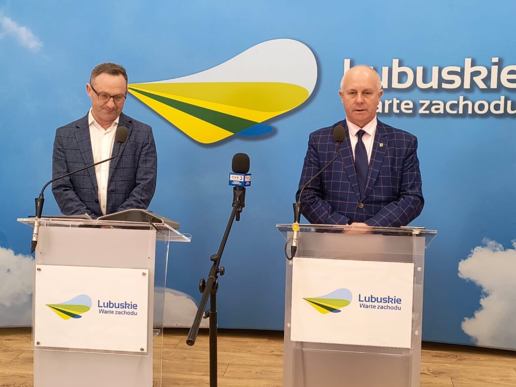 Konferencja prasowa ws. programu Lubuska Odnowa Wsi