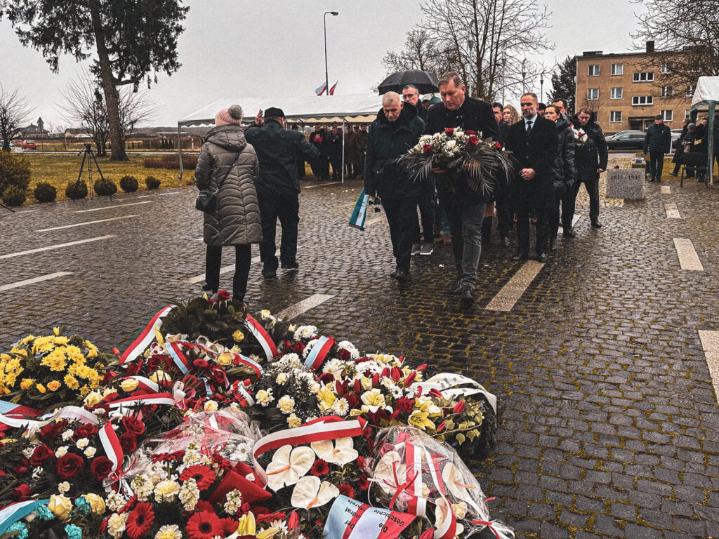 Hołd pamięci ofiar obozu koncentracyjnego Sonnenburg/Słońsk