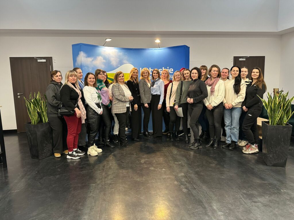 Lekcja samorządowa w biurze zamiejscowym UMWL w Gorzowie Wlkp.