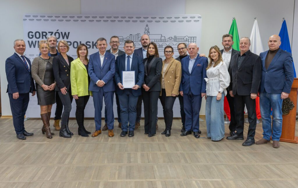 Konferencja prasowa ws. bezpłatnej komunikacji miejskiej w Gorzowie Wlkp.