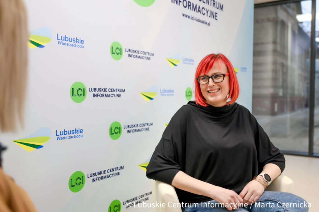 Marta Ciećwierz zapraszała na kolejny już finał WOŚP w Gorzowie.