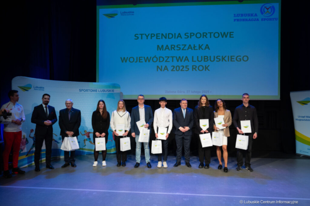 Stypendia sportowe Marszałka Województwa Lubuskiego. 27.02.2025