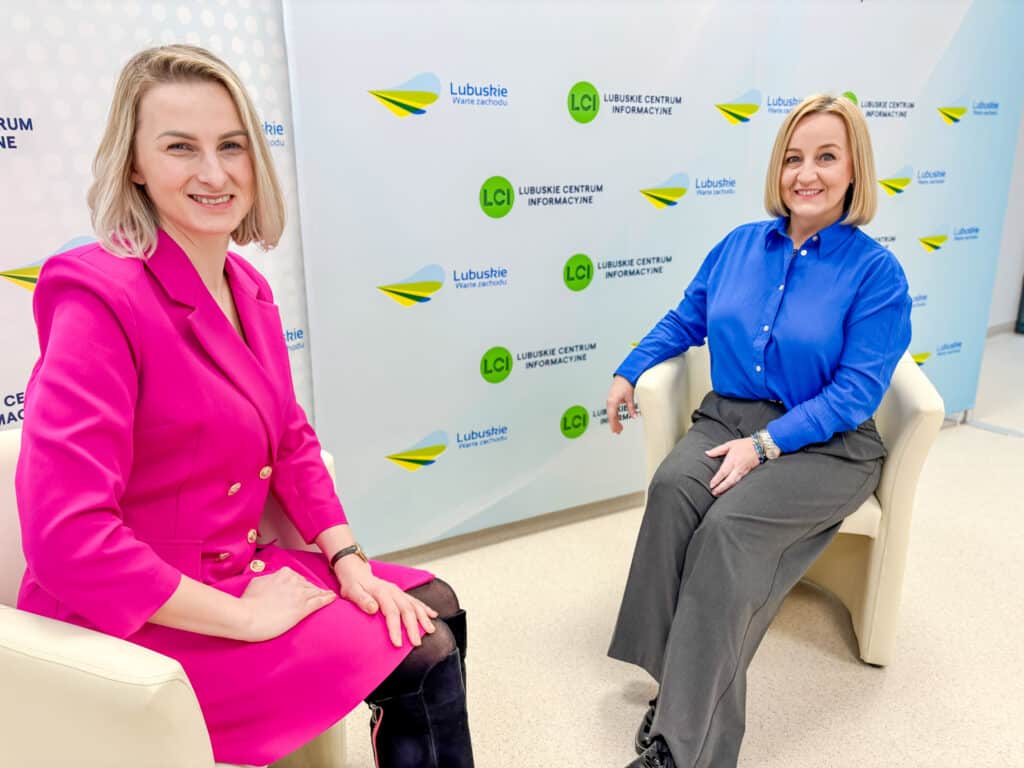 Izabela Szmyt była gościem północnego studia LCI