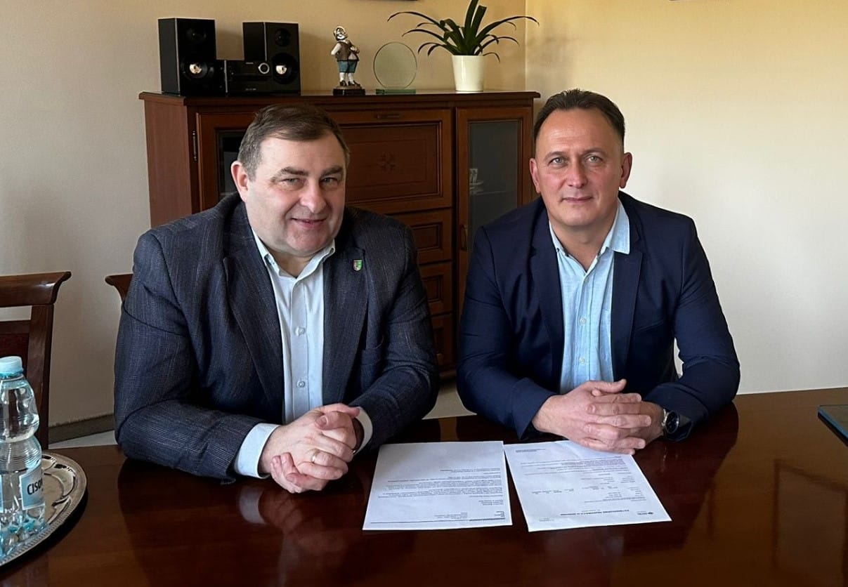 Grzegorz Potęga i Jarosław Sieracki  Nowosolski szpital idzie do przodu Co nowego w ochronie zdrowia