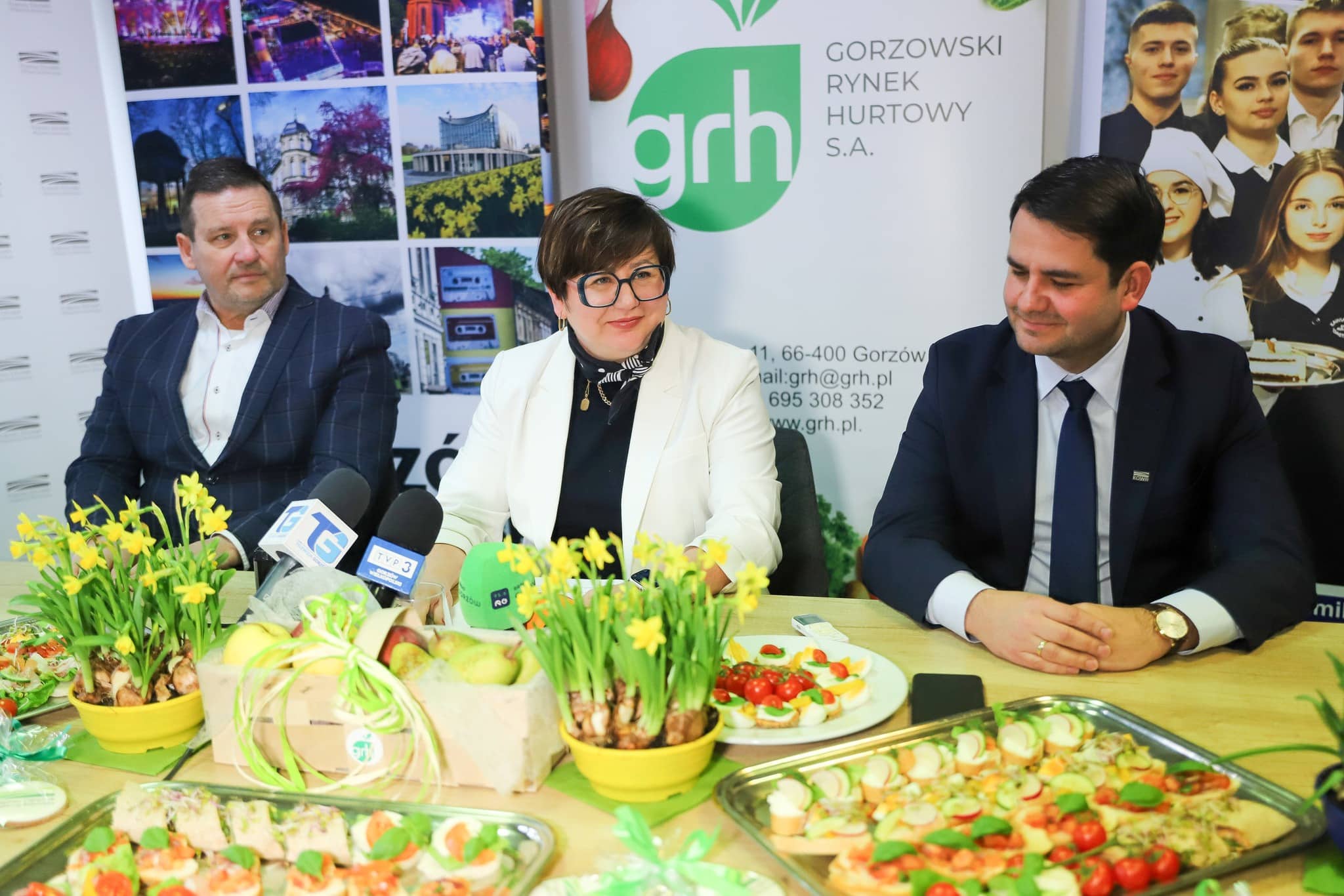 Śniadanie prasowe GRH  Gorzów przywita wiosnę z renetą lansberską