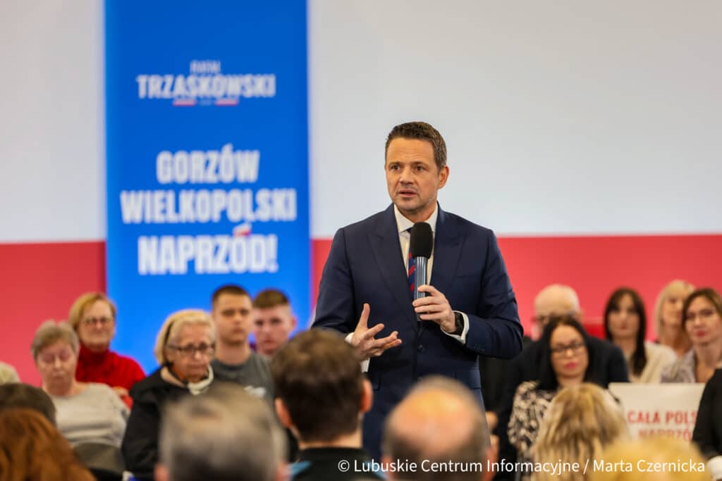 Rafał Trzaskowski spotkał się z mieszkańcami Gorzowa Wlkp. Rafał Trzaskowski spotkał się z mieszkańcami Gorzowa Wlkp. Spotkanie Rafała Trzaskowskiego z gorzowianami. Fot LCI