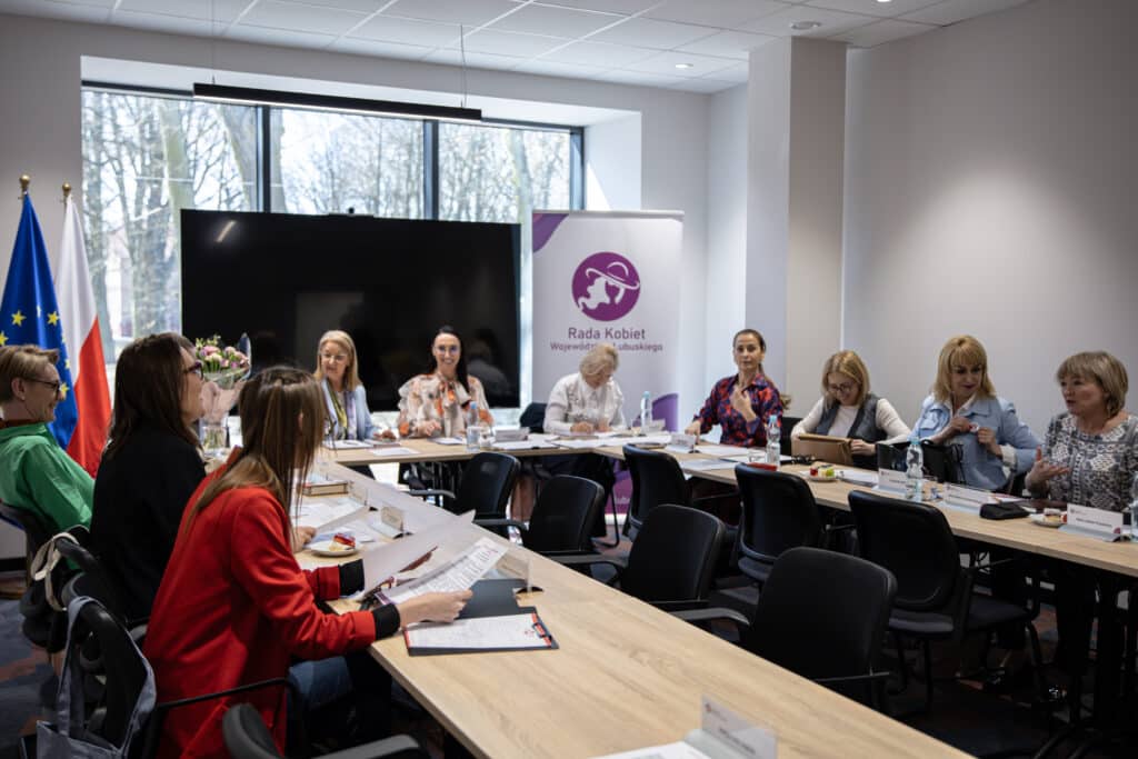 Rada Kobiet Województwa Lubuskiego, posiedzenie w Gorzowie.
