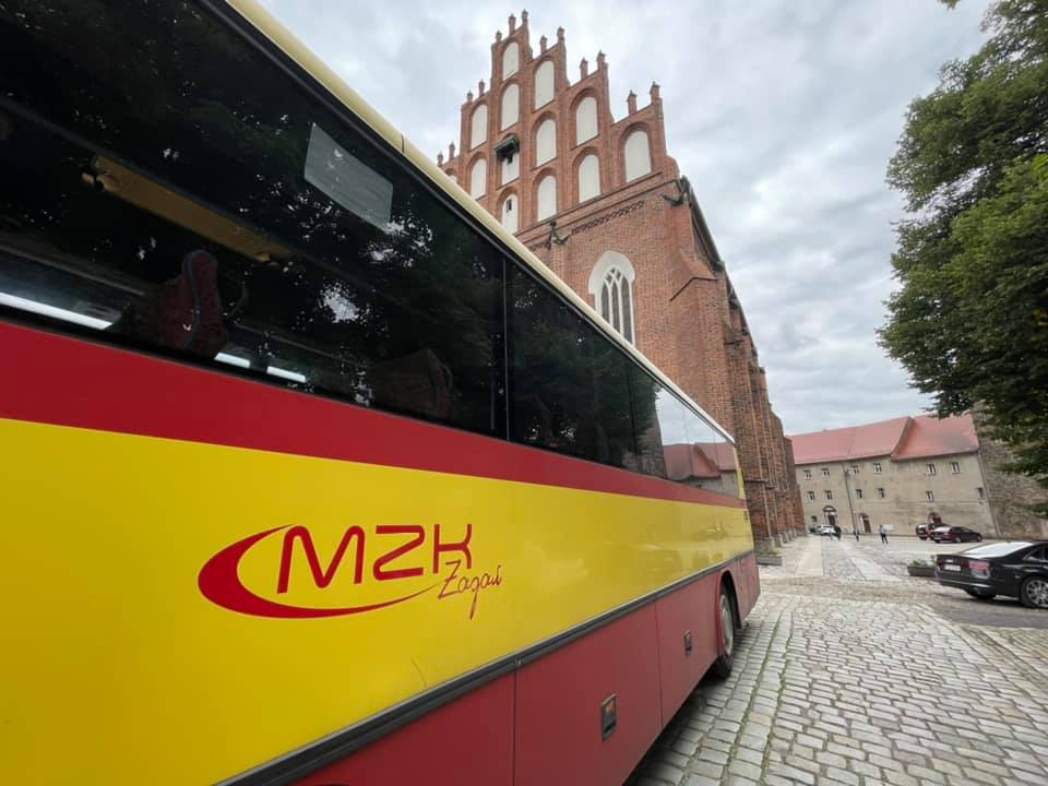 Autobus MZK w Żaganiu