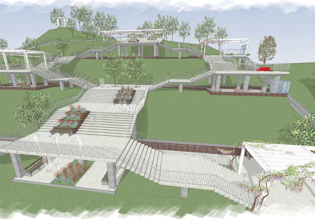 Schody Donikąd - koncepcja