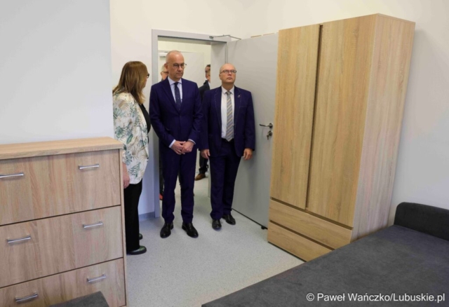 wan_6961 Otwarcie nowego skrzydła Młodzieżowego Ośrodka Socjoterapii w Ośnie Lubuskim