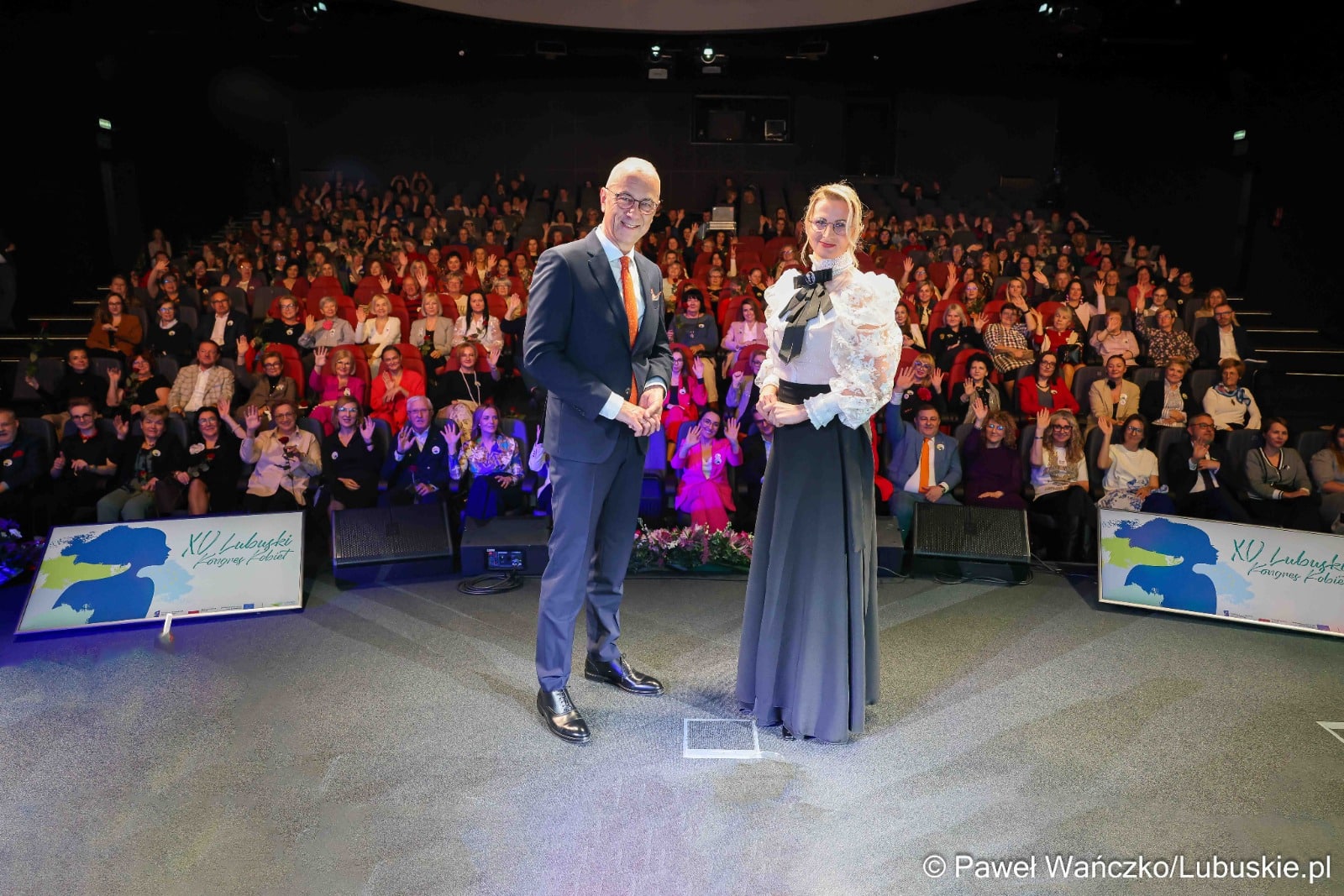 XV Lubuski Kongres Kobiet marcin jabłoński i katarzyna kozińska XV Lubuski Kongres Kobiet doceniajmy siebie dbajmy o relacje