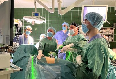 Zdjęcie archiwalne szpital w Zielonej Górze.