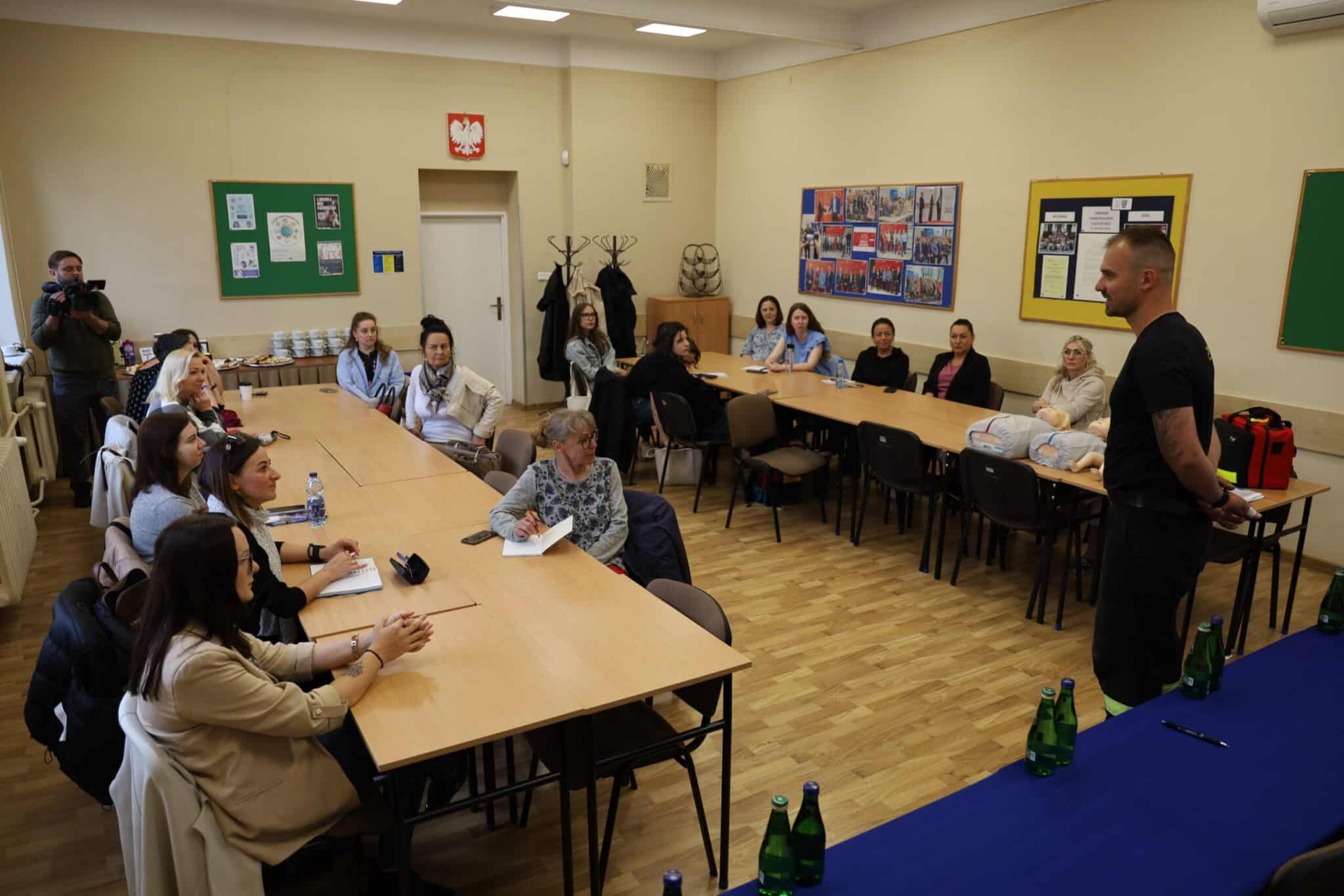 IMG_3253 W zielonogórskich ma być bezpieczniej Nauczyciele się szkolą WIDEO