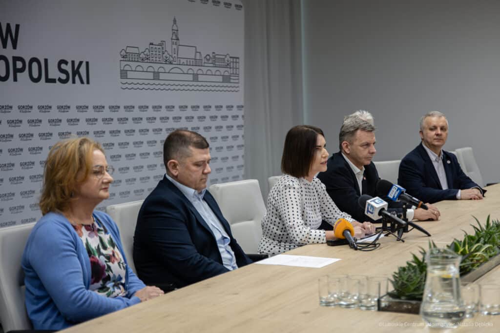 Konferencja prasowa w Urzędzie Miasta Gorzowa Wlkp.