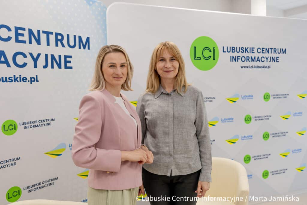 Monika Wysocka była gościem Lubuskiego Centrum Informacyjnego.