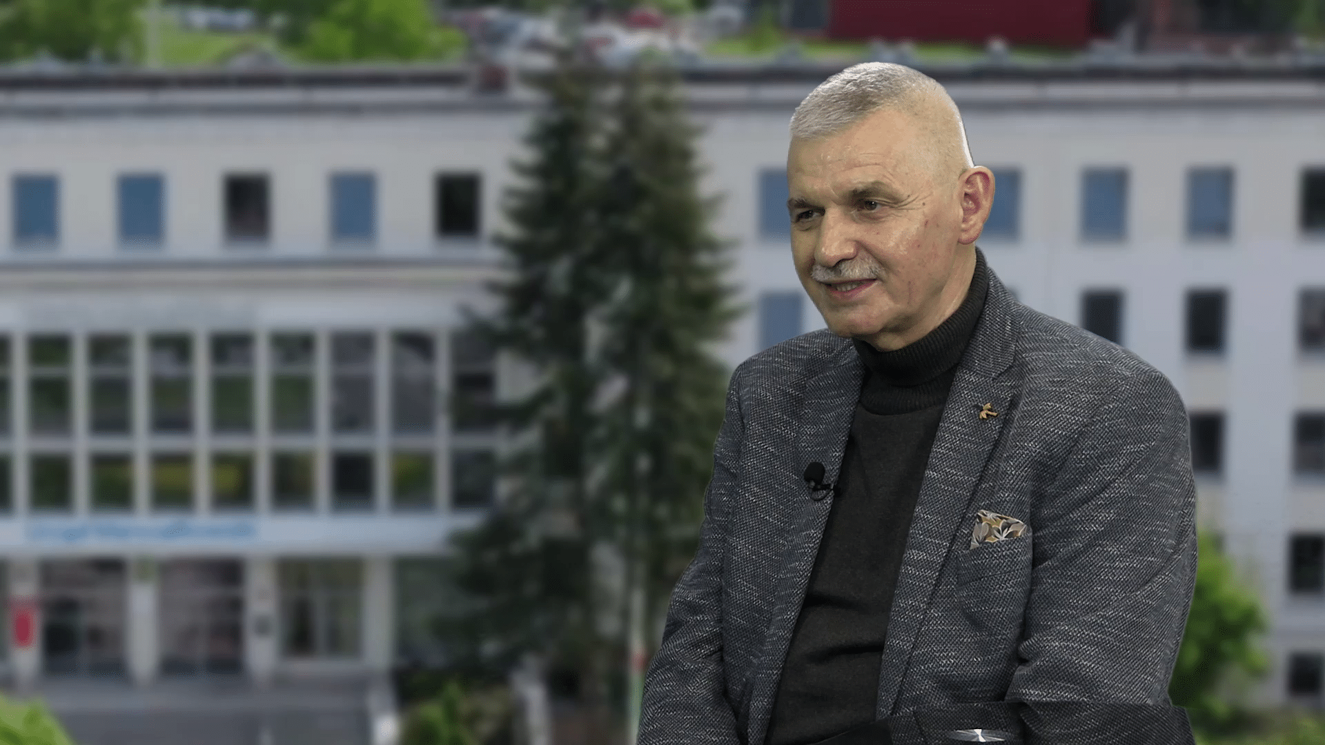 Jacek Urbański w studiu LCI  Z rzeki województwo wygląda inaczej