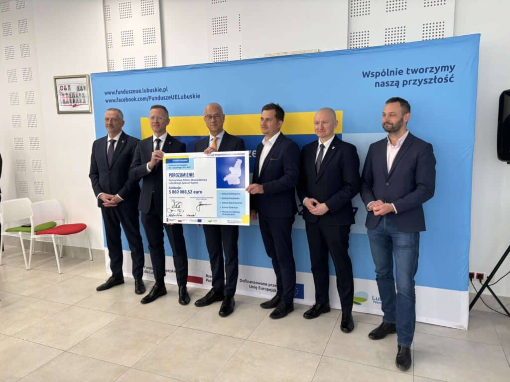 W poniedziałek, 5 maja 2025 r. w Dobiegniewie odbyło się podpisanie porozumienia Partnerstwa Północ Województwa Lubuskiego „Zawsze Razem