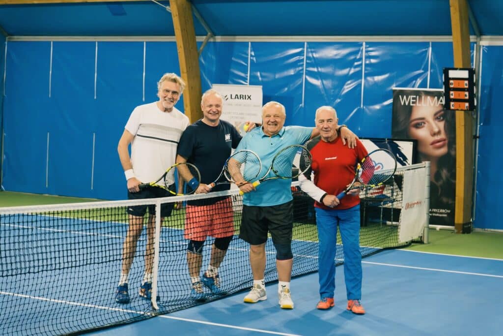 Uczestnicy turnieju tenisowego Gorzów VIP CUP