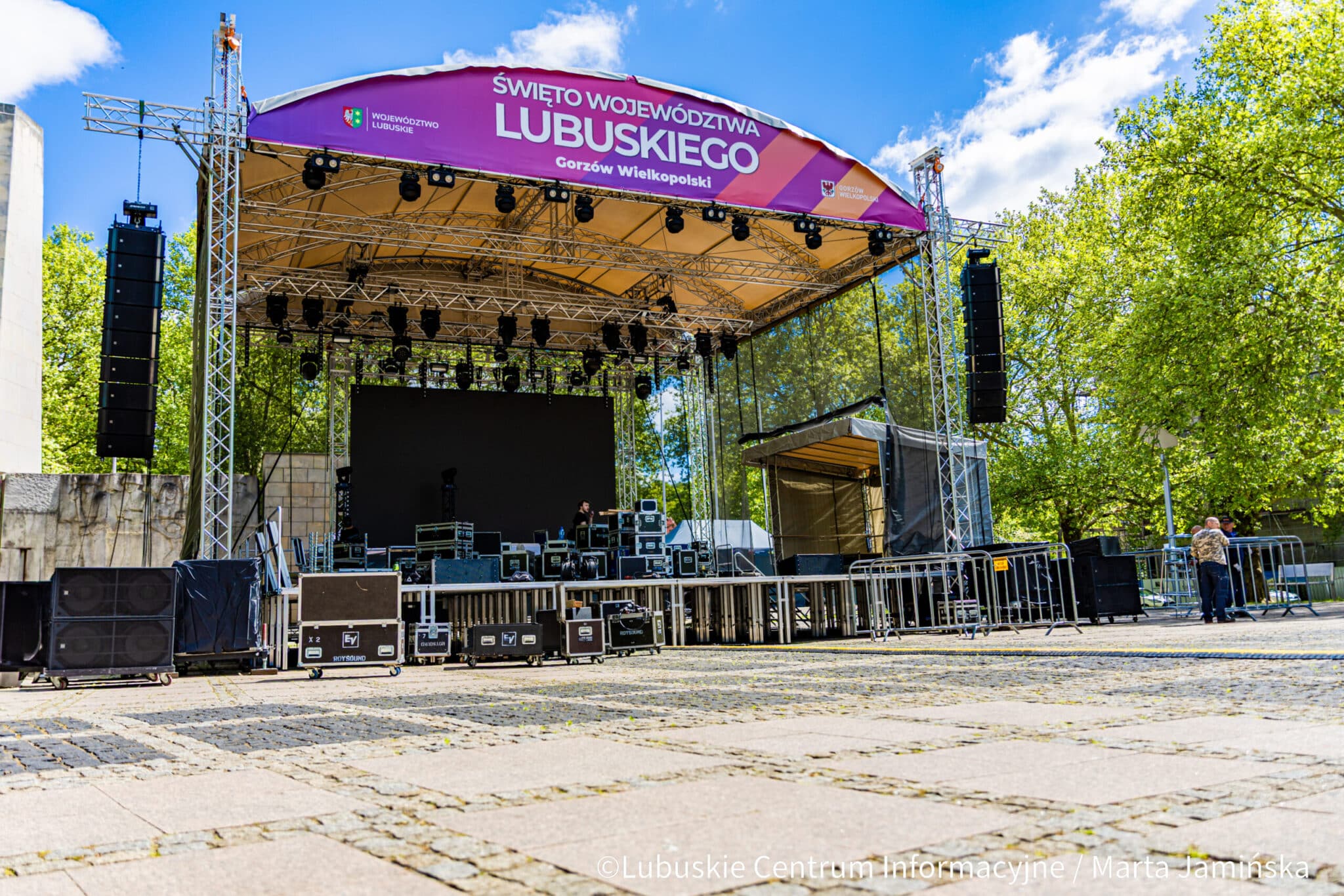   To już jutro Scena już stoi Święto Województwa w Gorzowie Wlkp
