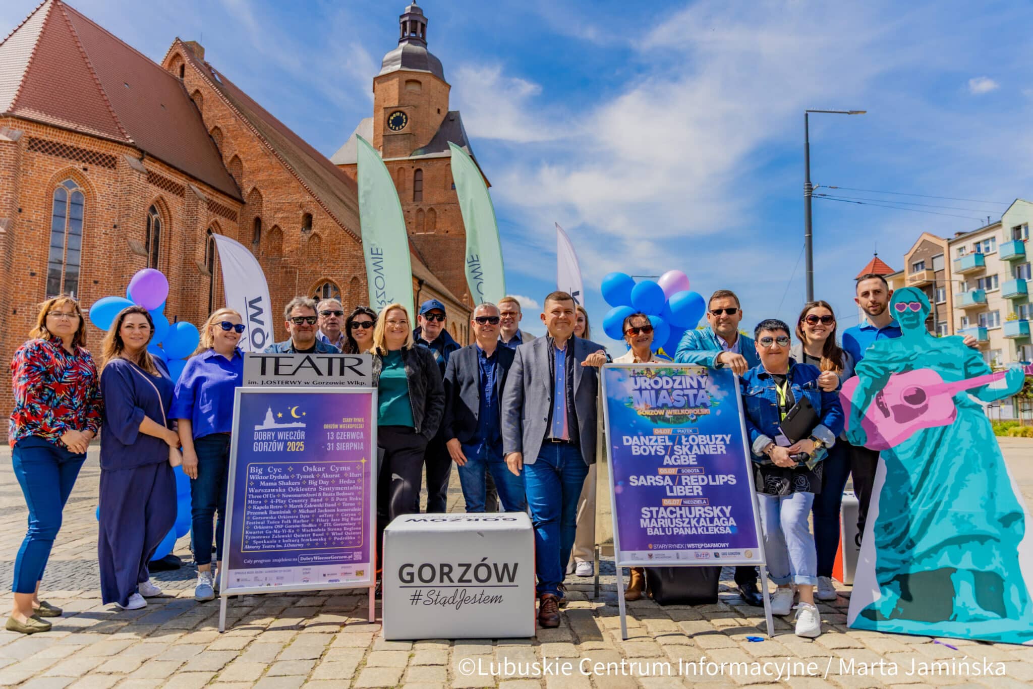 Konferencja prasowa zapowiadająca Dobry Wieczór Gorzów 2025  Gorzowskie lato pełne muzyki i kultury Rusza Dobry Wieczór Gorzów 2025