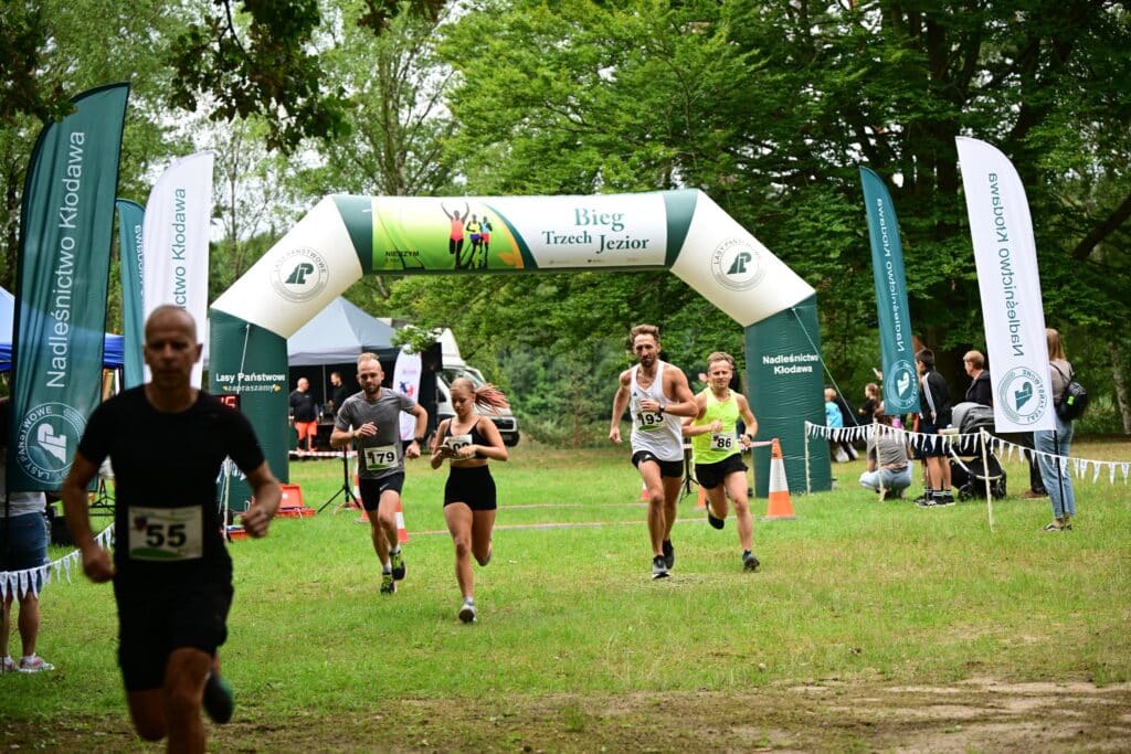 189 osób wzięło udział w XIII edycji Biegu Trzech Jezior