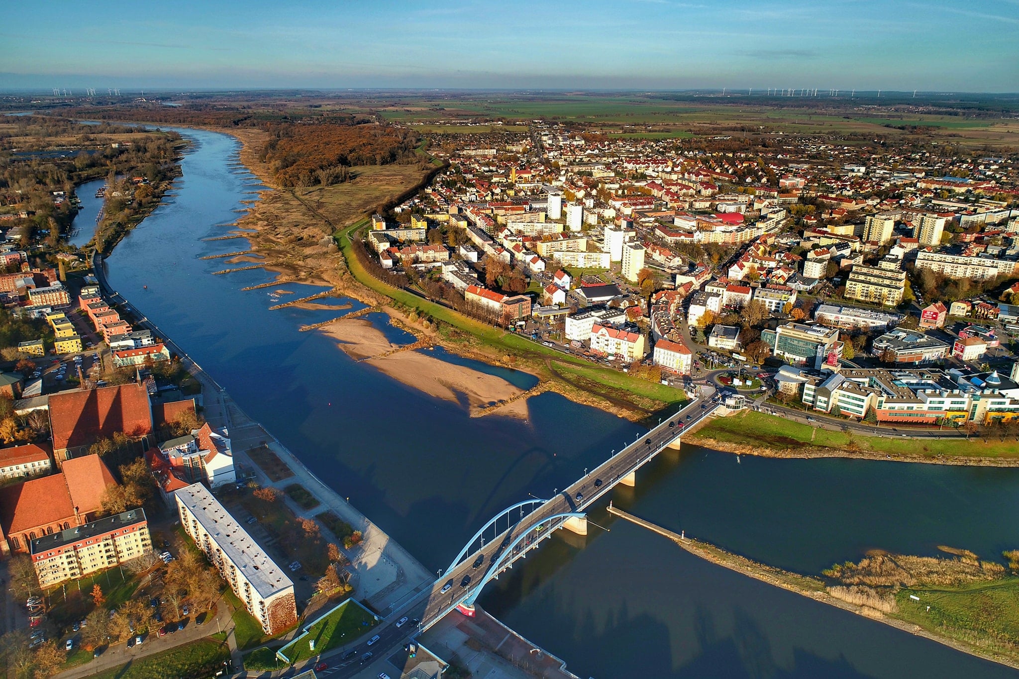   Wakacyjna podróż wzdłuż Odry Dzień dziewiąty  dwa państwa ale jedno miasto