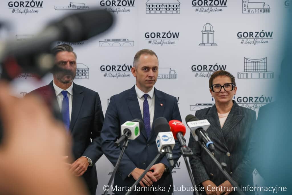 Konferencja prasowa w Urzędzie Miasta Gorzowa Wlkp.