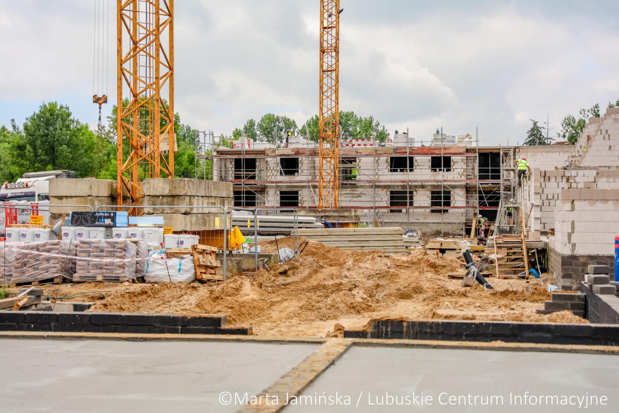   Rosną nowe mieszkania GTBS w Gorzowie Byliśmy na budowie