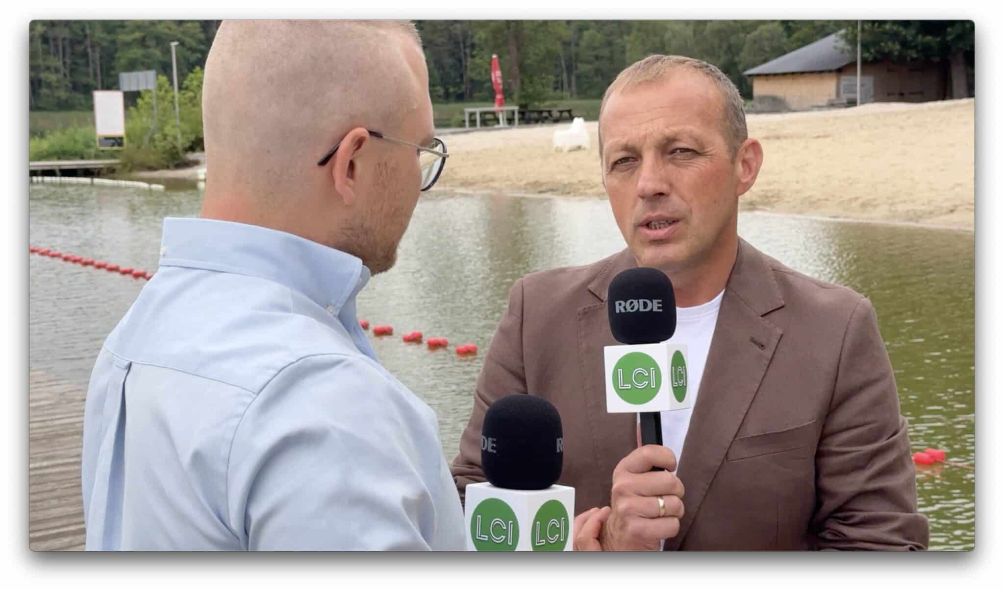   Lubuski mikrofon  poza studiem w Gminie Dąbie WIDEO