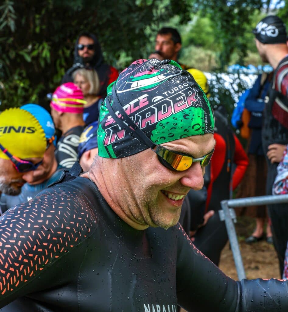 Triathlon w Kłodawie zgromadził 400 uczestników.