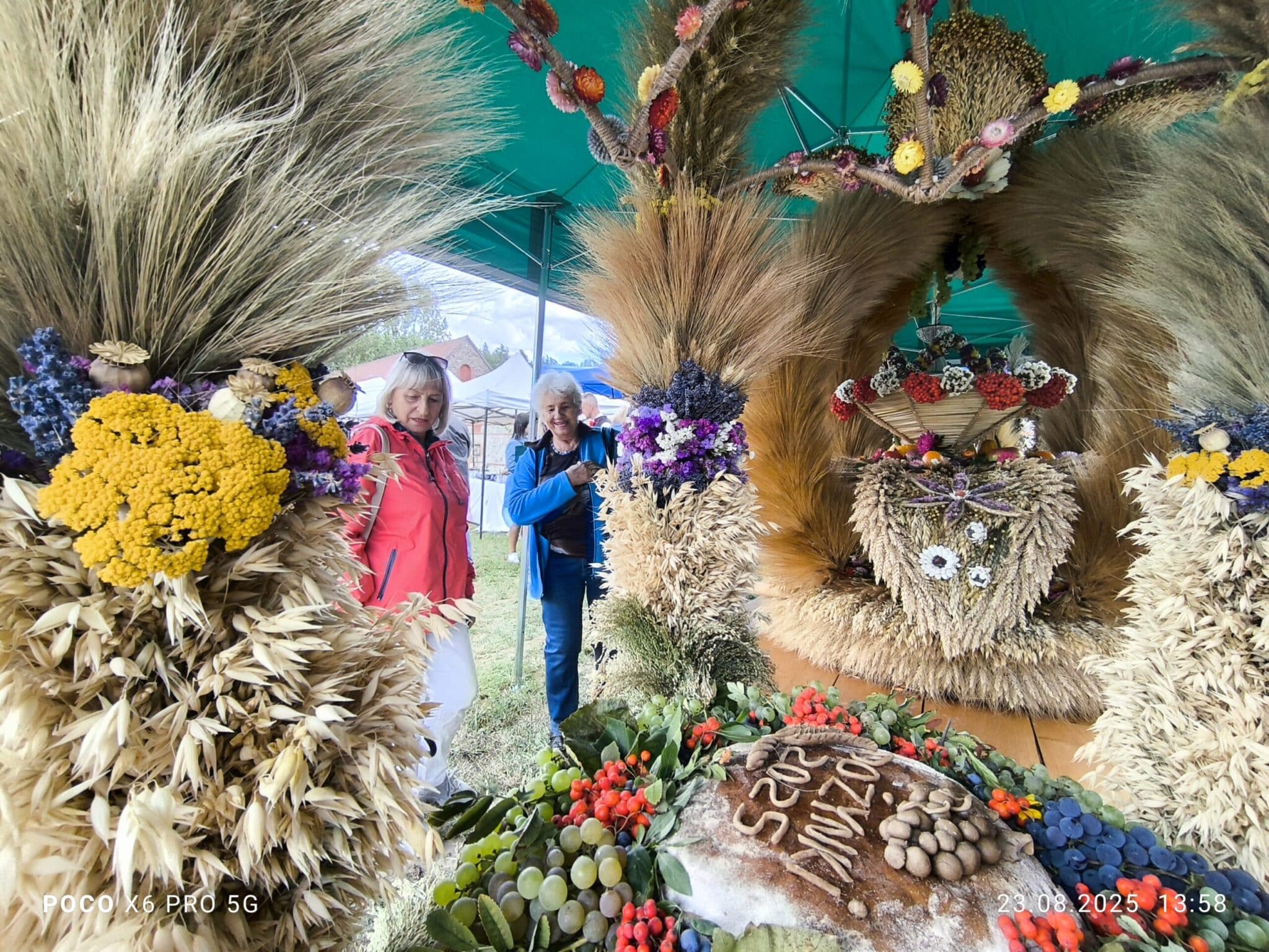   Dożynki w mieście Plon niesiemy plon
