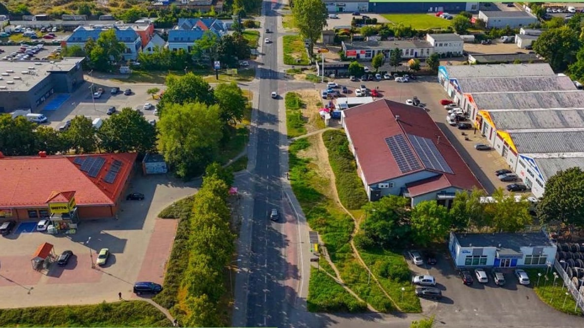   Zielona Góra marketowa ulica do remontu