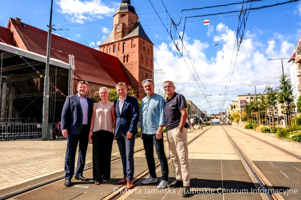 Radni PO na konferencji prasowej.