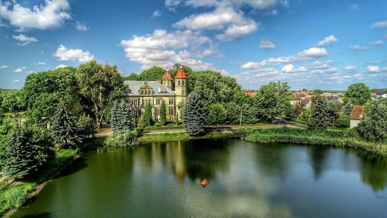   Ten efektowny pałac to dzieło prawdziwego mistrza