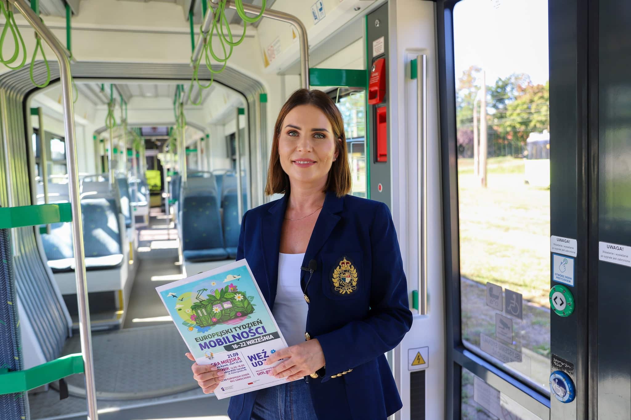 O atrakcjach związanych z Europejskich Tygodniem Mobilności mówiła min wiceprezydent Gorzowa Wlkp Izabela Piotrowicz  W Gorzowie startuje Europejski Tydzień Mobilności Kiedy