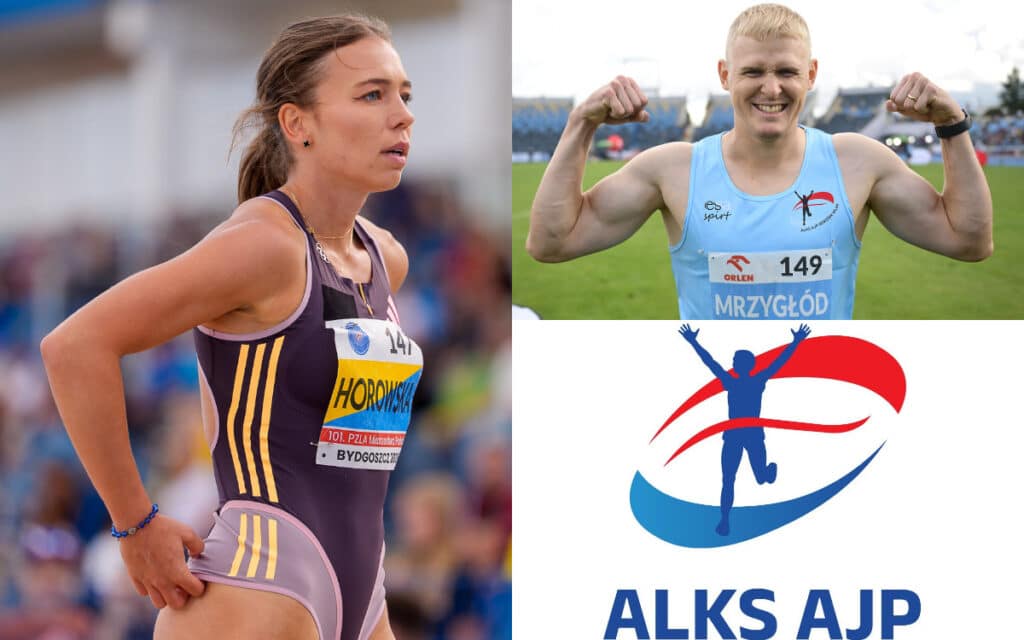 Kobieta i mężczyzna w sportowych strojach