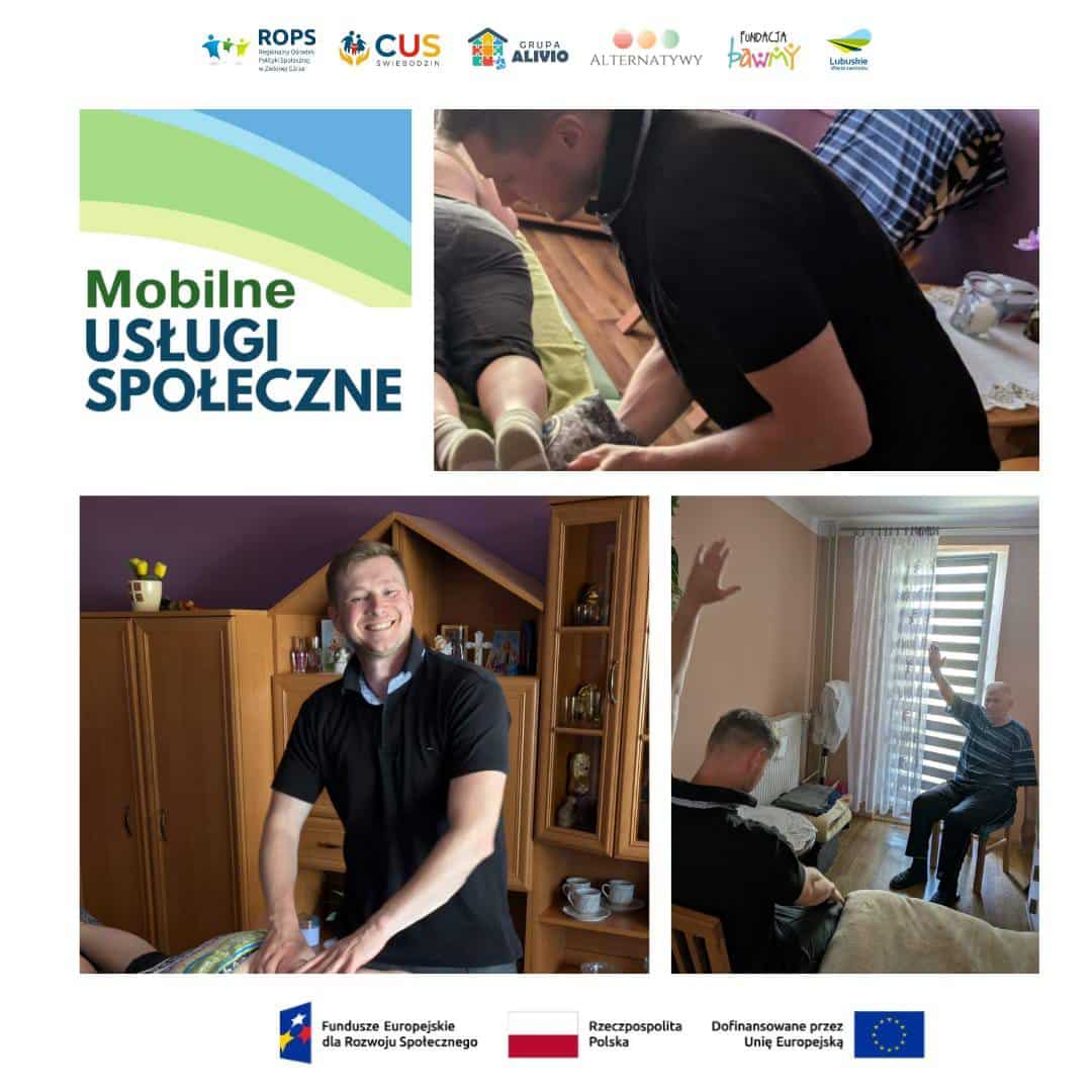 ROPS w Zielonej Górze poprzez wyłonionego wykonawcę realizuje Mobilne Usługi Społeczne  Usługi społeczne wychodzą do ludzi