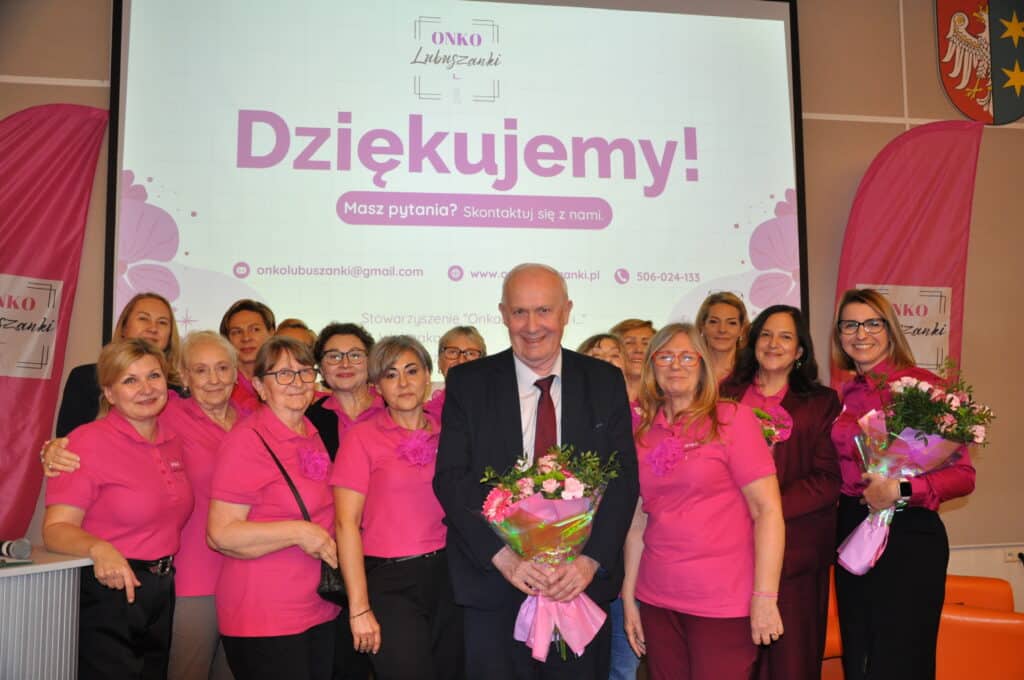 Profesor Jan Lubiński przyjechał do Gorzowa na zaproszenie Onkolubuszanek.