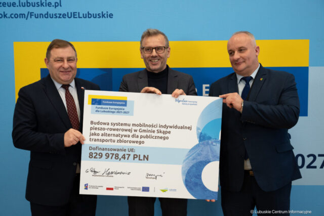 Podpisanie umowy dotyczące budowy ścieżek rowerowych. 29.10.2025