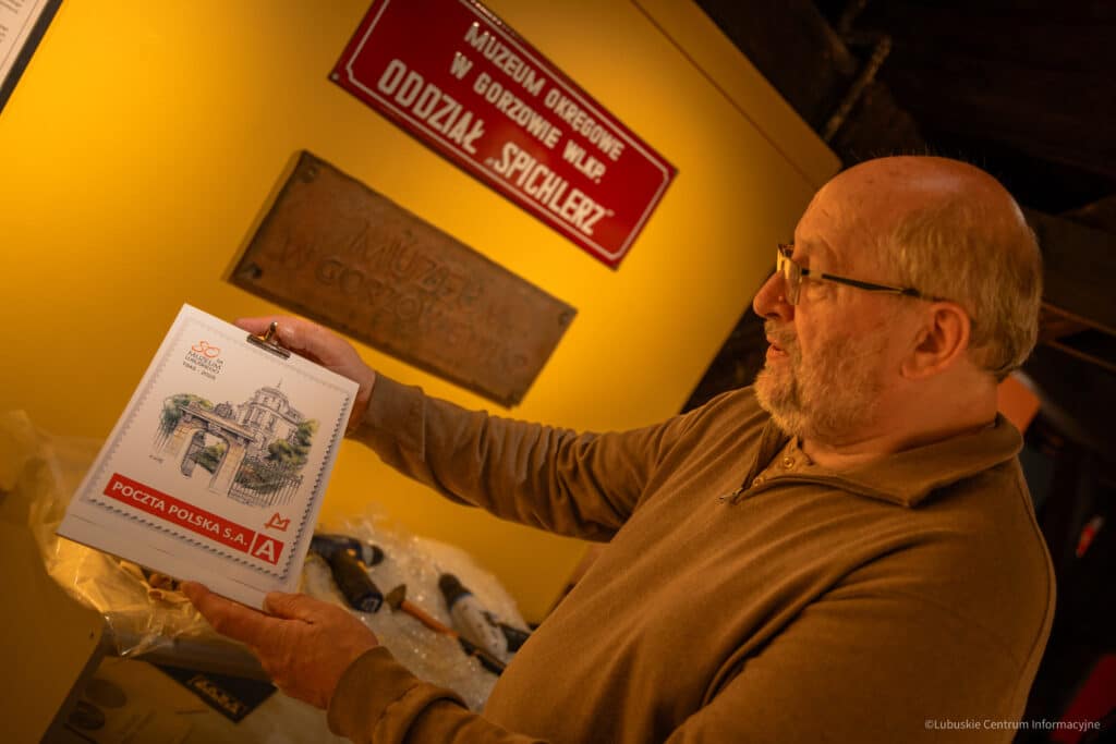 80 lat Muzeum Lubuskiego na znaczku