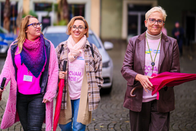 10.10.2025, Zielona Góra. Różowy Marsz. Fot. Karol Kolba