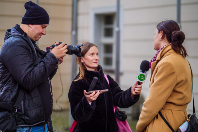 10.10.2025, Zielona Góra. Różowy Marsz. Fot. Karol Kolba