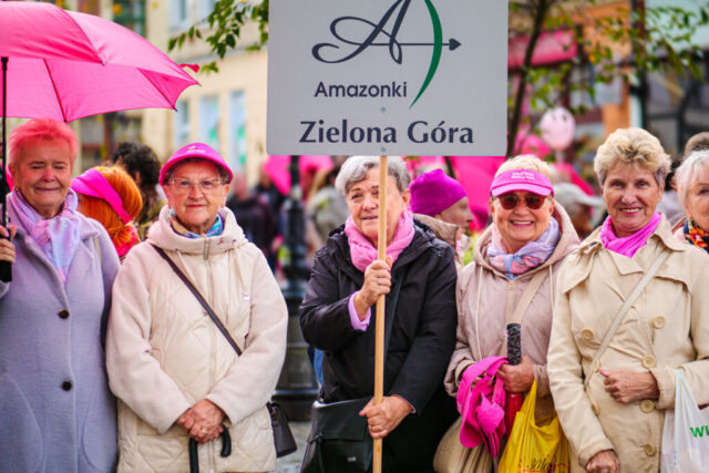 10.10.2025, Zielona Góra. Różowy Marsz. Fot. Karol Kolba
